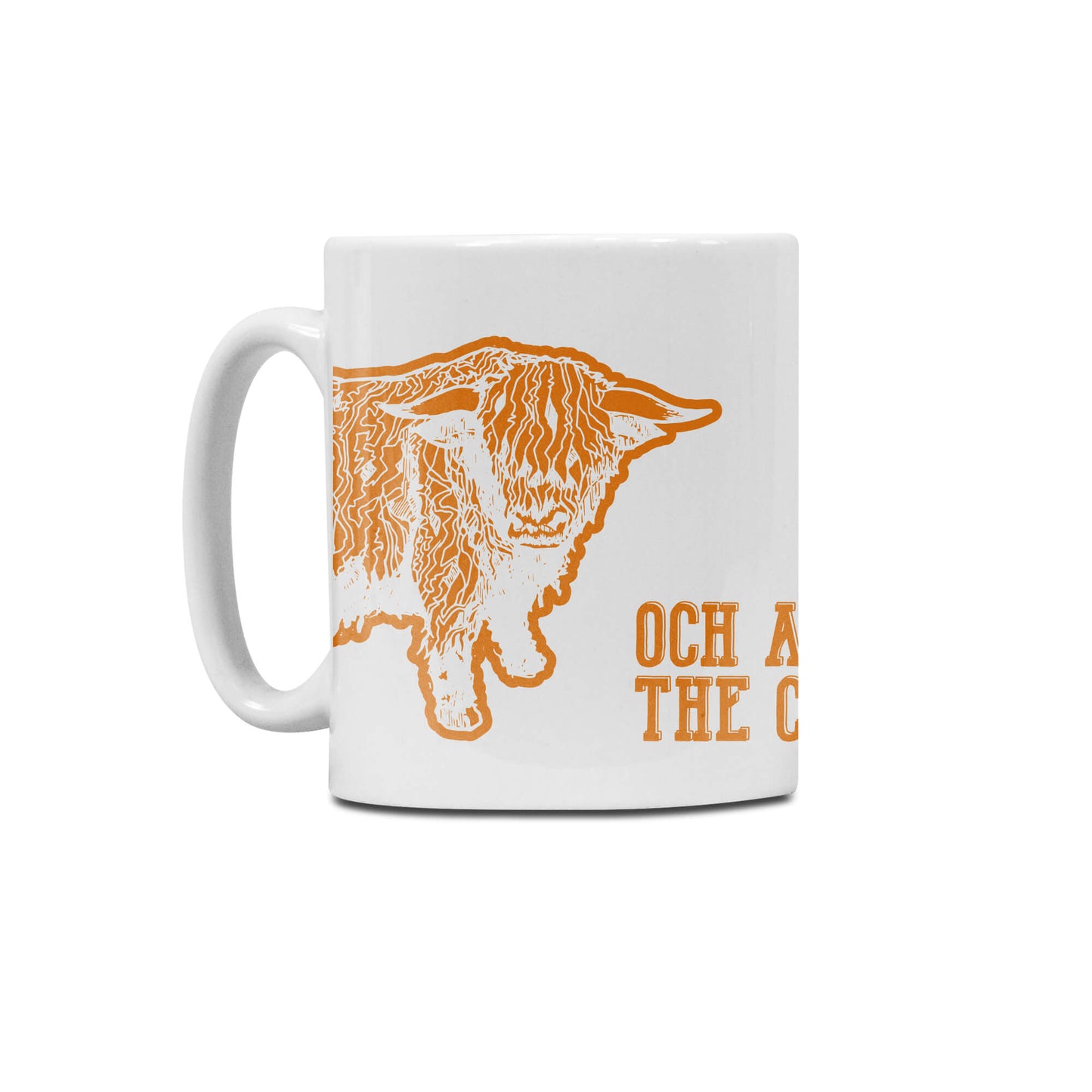 Cooz The Noo Mug | Orange | Och Aye The Noo