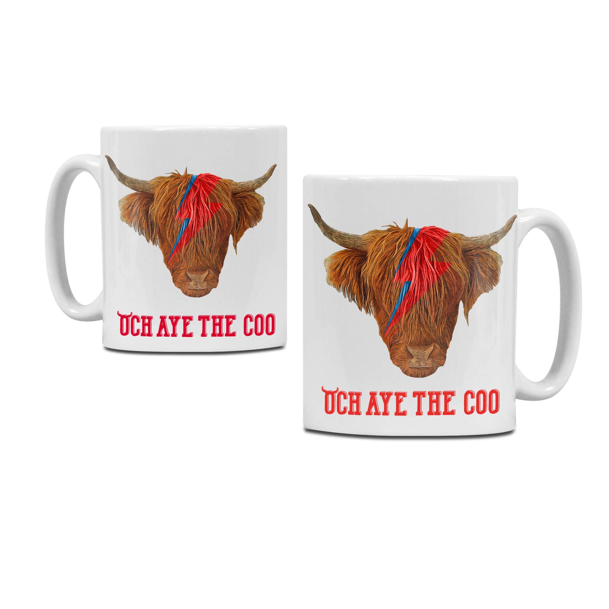 David Moowie Mug | White | Och Aye The Coo