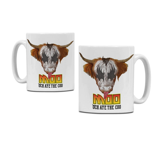 Moo Mug | White | Och Ayer The Coo