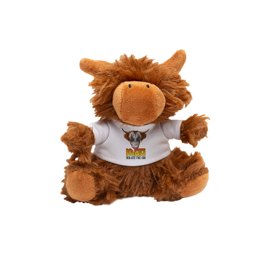 Moo Plush Highland Coo Keyring | Och Aye The Noo