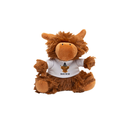 Wizard Of Cooz Plush Highland Coo Keyring | Scarecrow | Och Aye The Noo